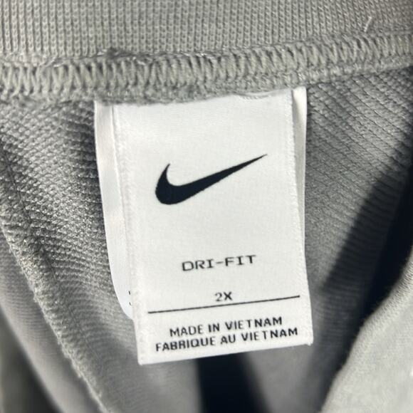 Nike Jogger Sweatpants Womens 2X Gray Cheetah Print Cuffed Lounge Athleisure - Picture 7 of 8